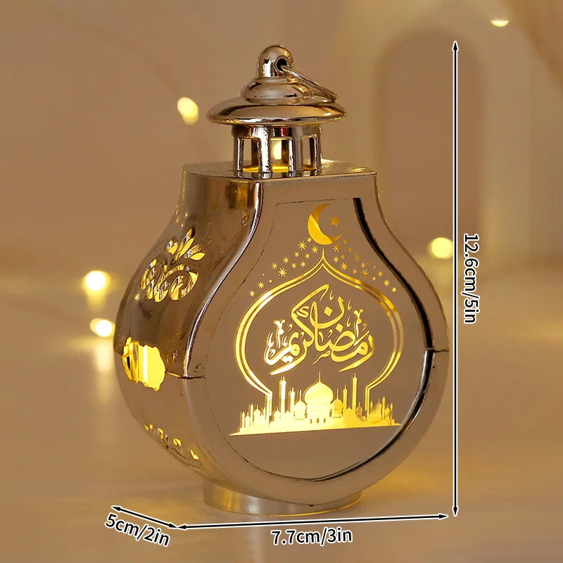 Lampu Tanglung Hiasan Ramadan 2024 Pesta Pesta Islam Islam LED Tanglung Hiasan Ramadan Kareem Untuk Aksesori Rumah