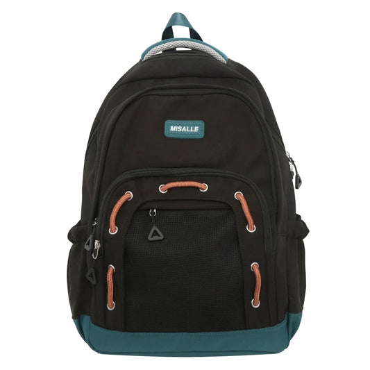 Fashion Backpack Women Large Capacity Waterproof Laptop Backpack Unisex College School Bags Trendy Cool Netbag Travel Book Bags