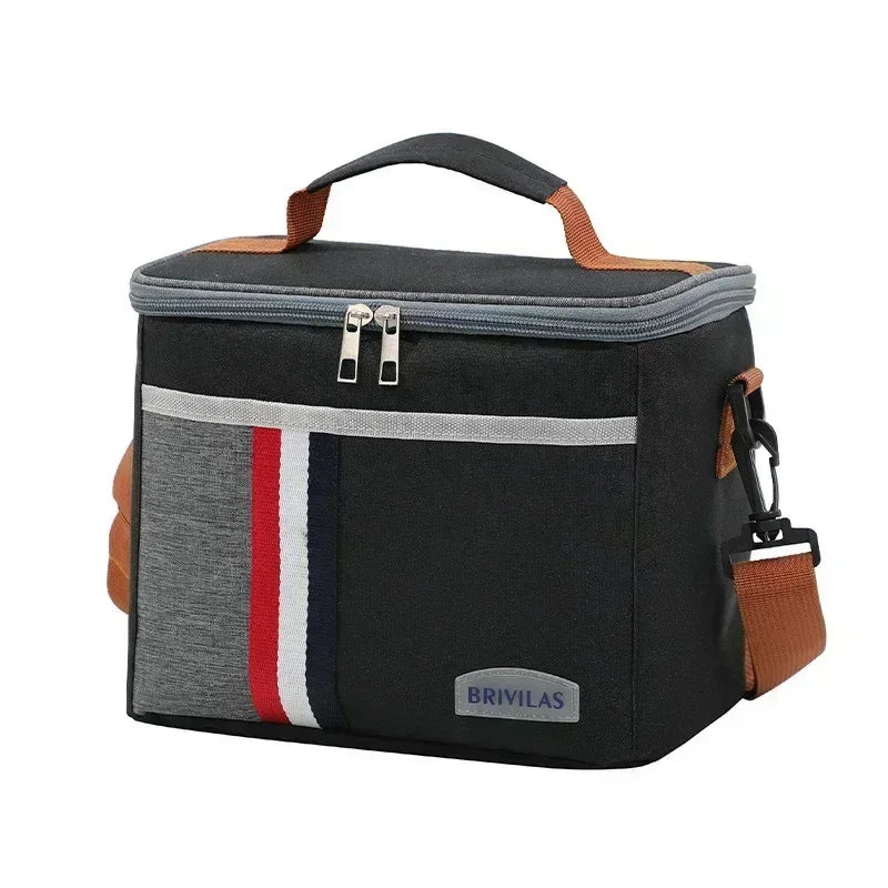 Thermal Lunch Bag Picnic Food Cooler Bags Insulated Case Durable Waterproof Office Bento Lunch Knapsack Lunch Bags for Children