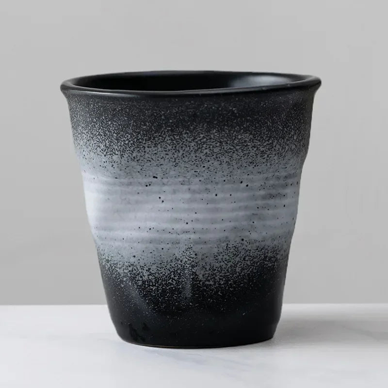 Cawan Kopi Seramik, Cawan Tembikar, Cawan Teh Porcelain, Air Minuman, Cawan Teh, Tukar Kiln, 200ml, 1Pc