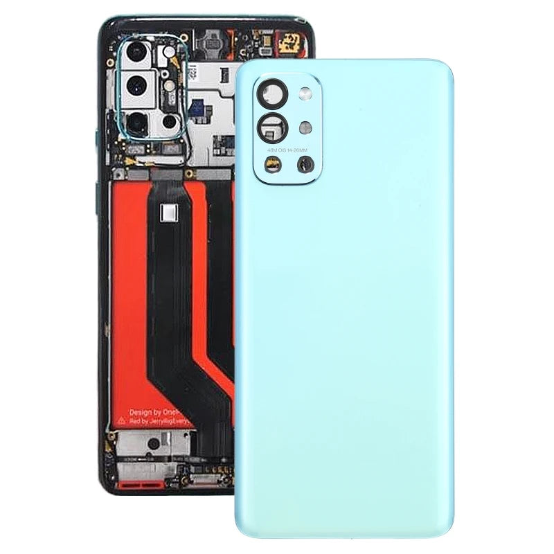 Penutup Belakang Bateri untuk OnePlus 9R dengan Penggantian Sarung Perumahan Belakang Telefon Lensa Kamera
