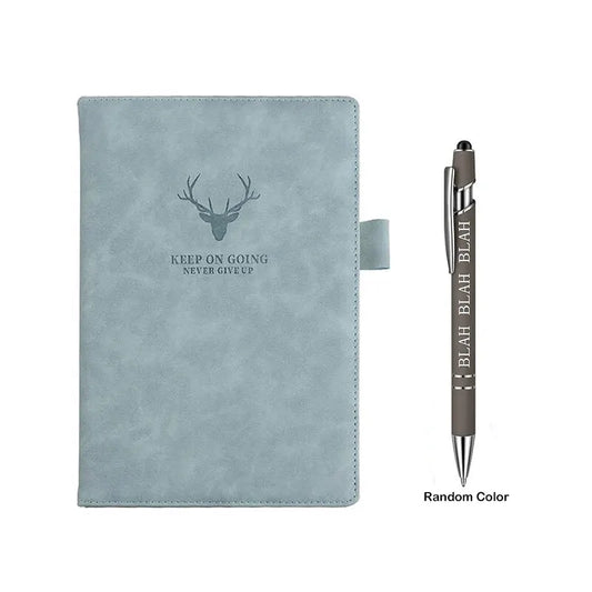 A5 Journal Notebook Classic Minimalist Soft Notes Sketches Premium Paper Comfort Touch Handwritten Diary Vintage Notebook