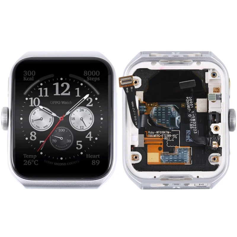 Skrin LCD 1.91'' asal untuk OPPO Watch 3 Pro Smartwatch LTPO AMOLED Display dan Digitizer Full Assembly Repair Alat Ganti