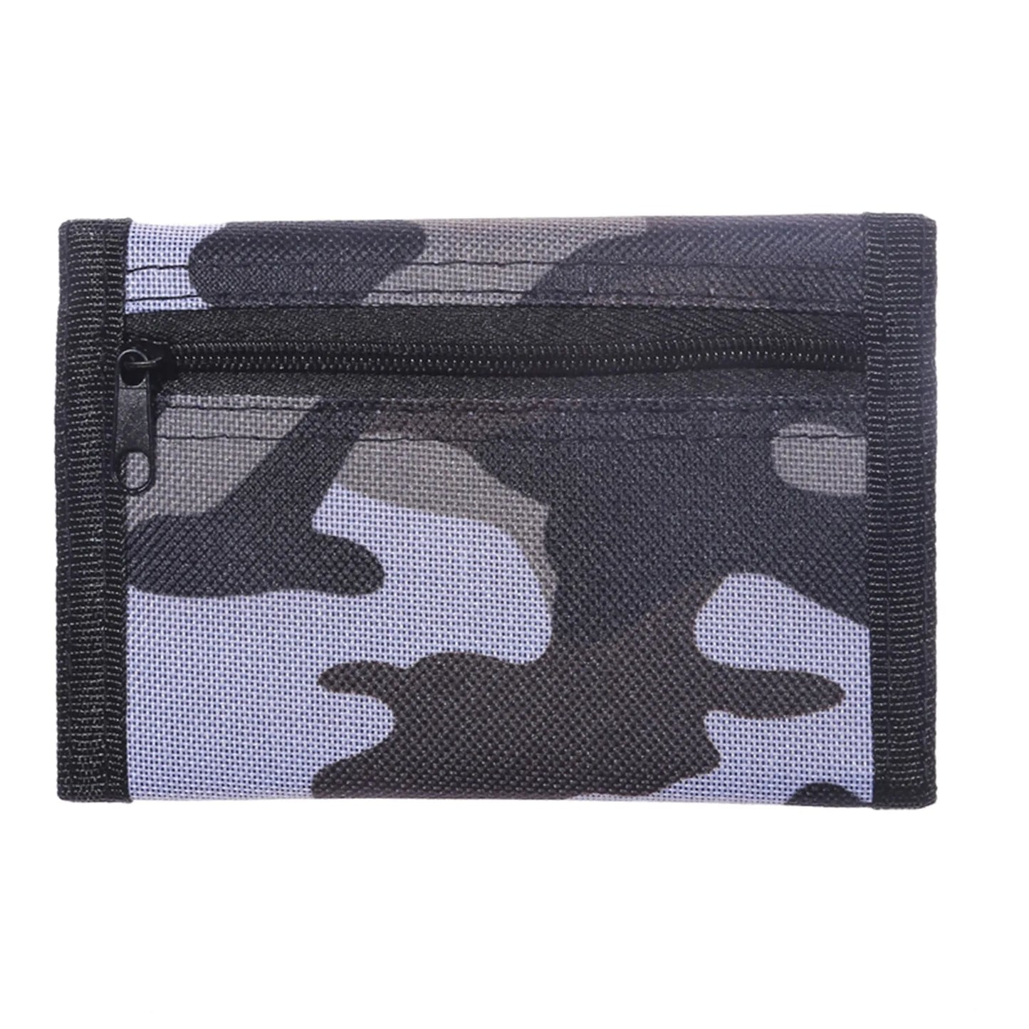 Camouflage Wallets Slim Wallet Trifold Tactical Sports Outdoor Wallets With Zipper Travel Coin Purse Card Holder Gifts For Male