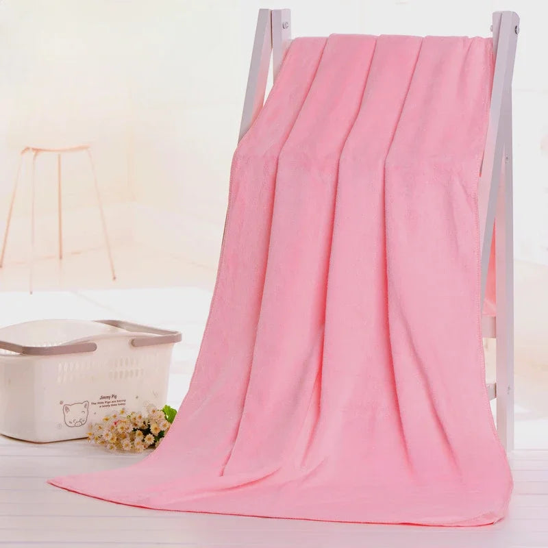 2024 Panas 70x140 Tuala Mandi Microfiber Boleh Bernafas Tuala Mandi Besar Tuala Pantai Tuala Pancuran Pancuran Cepat Kering Keselesaan Penyerap Lembut