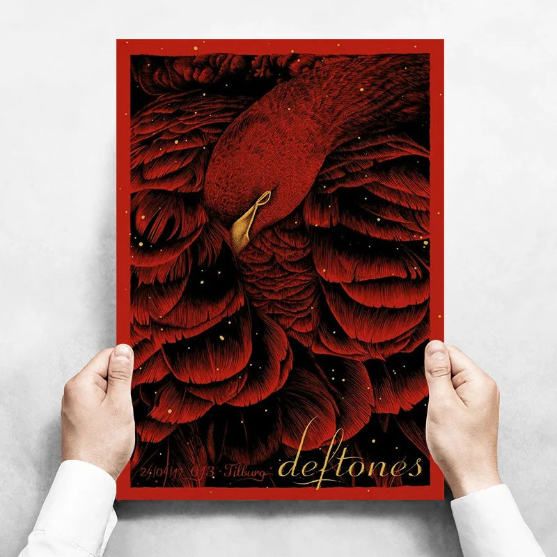 Mitski Drake Deftones Band Girl Lovers Poster Album Muzik EstetikRapper Kanvas Lukisan Poster Hiasan Dinding Bilik untuk Dinding