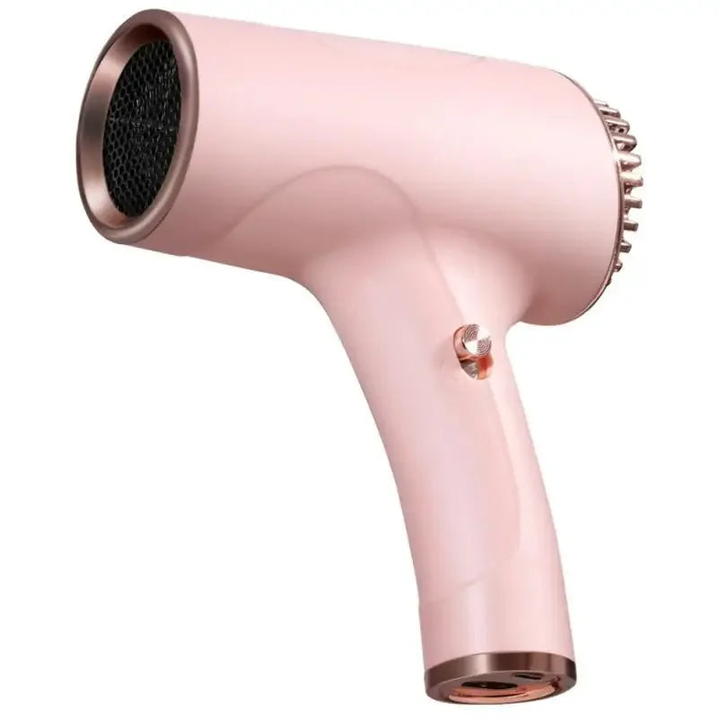 Portable Hot And Cold Ion Hair Dryer Efficient Portable Hair Dryer Cordless Hair Dryer Versatile Chargable Hair Dryer Powerful