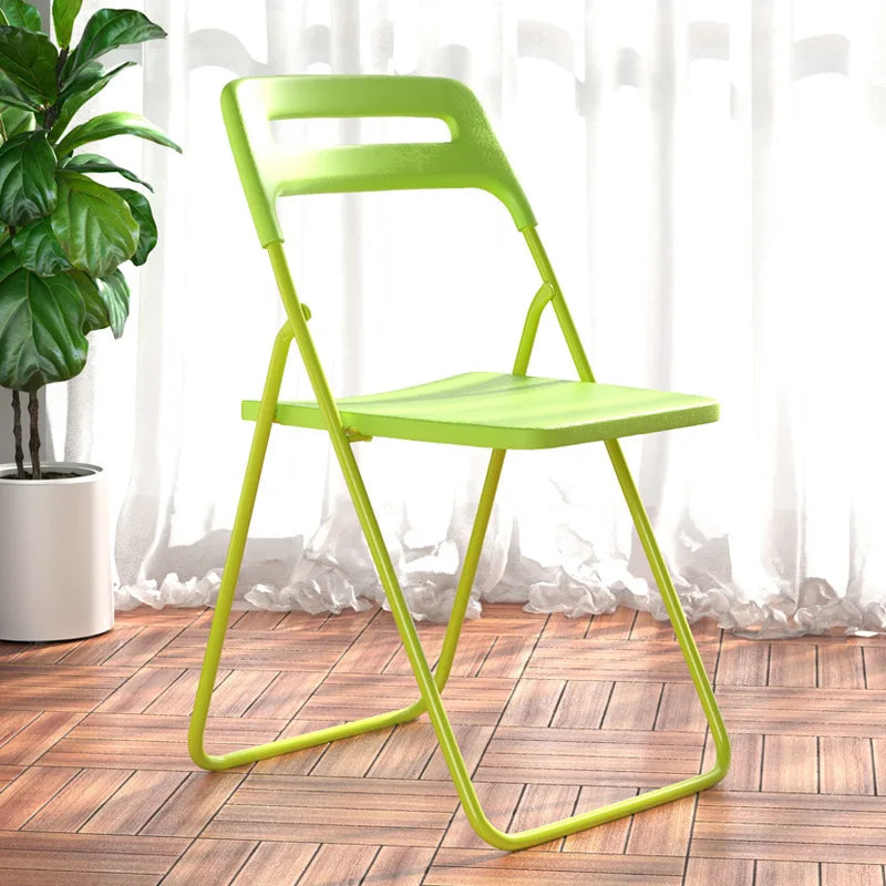 Folding Chairs Minimalist Home Leisure Backrest Chairs Dining Chairs Exhibition Chairs Plastic Training Chairs Dining Chair 2024