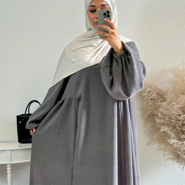 Abaya Doa Musim Dingin untuk Wanita Muslim Islam Abaya Ramadan Eid Gaun Afrika Dubai mewah Jubah Kaftan kaftan marocain femme