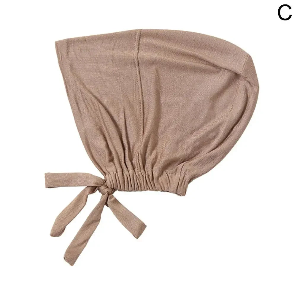 Topi Serban Regangan Muslim Wanita Modal Lembut Tudung Hijab Dalam Islam Islam Topi Tudung Topi Chiffon Modal Serban Setem Bawah