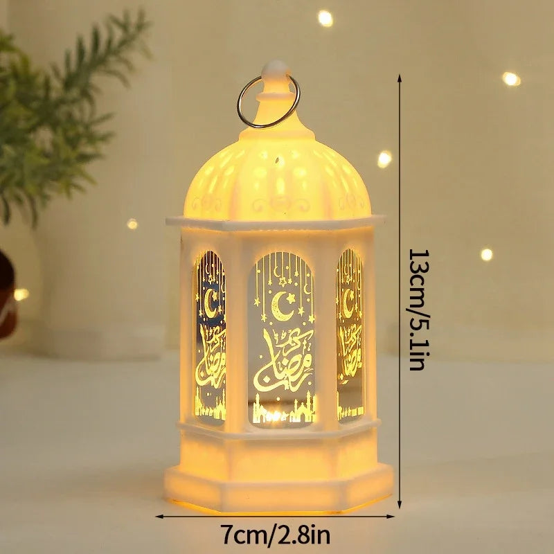 Lampu Tanglung Hiasan Ramadan 2024 Pesta Pesta Islam Islam LED Tanglung Hiasan Ramadan Kareem Untuk Aksesori Rumah