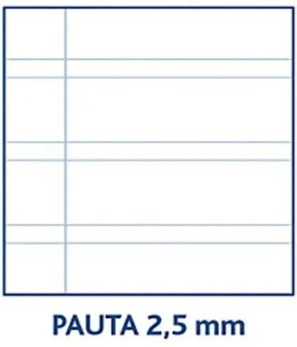 Cuaderno Libreta Cervantes espiral forrado tapa karton biasa 48 hojas 60 g A5+, Boleh pakai dalam 7 warna (1 unit)