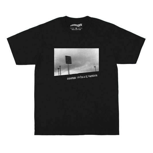 Godspeed You Black Emperor T-Shirt Post Rock Sigur Ros Men Washed Long Sleeves Men's Clothing Short Sleeve Cotton Tee Shirt