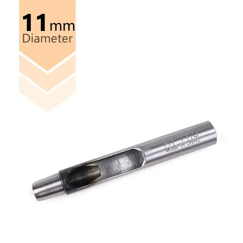 0.5-20mm High Quality Leather Craft Hole Punching Tool Round Steel Knife Cut for Belts Paper Bag Metal Gaskets Plastic Puncher