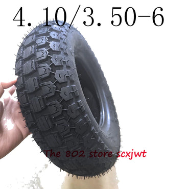 Size 4.10/3.50-6 Inner and Outer Tyre Suitable for Mobility Scooter. Amusement Park Facilities. Electric Vehicle. Wheelbarrow