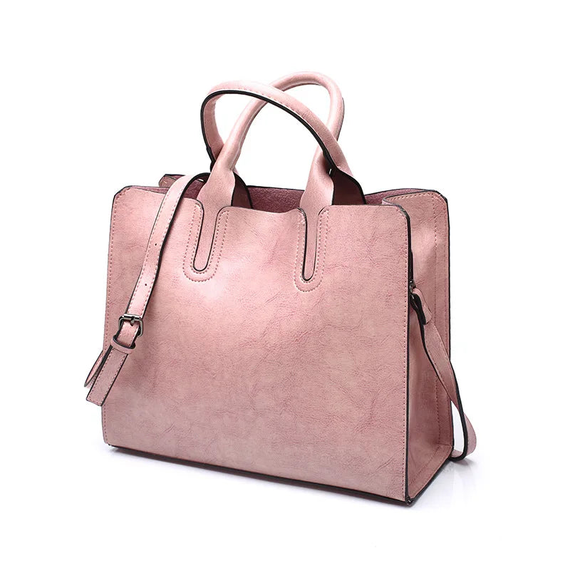 Beg Bahu Selempang Wanita Beg Tangan Retro Kulit PU Wanita Beg Utusan Kulit Tiruan Perempuan Beg Satchels Warna Gula-gula
