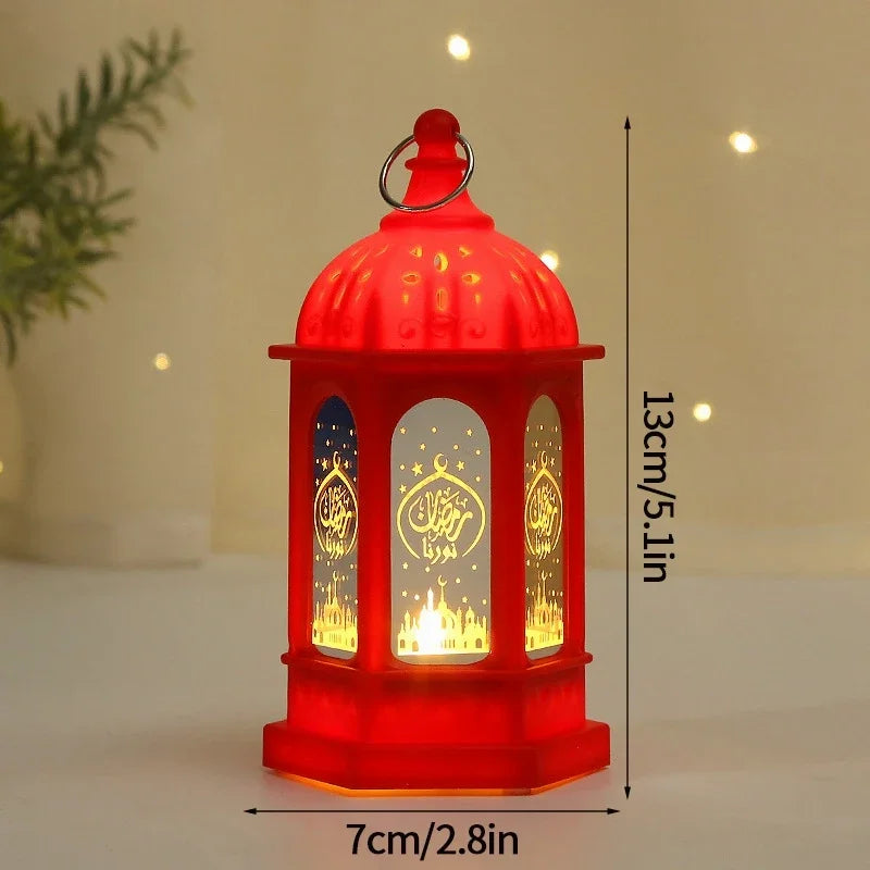 Lampu Tanglung Hiasan Ramadan 2024 Pesta Pesta Islam Islam LED Tanglung Hiasan Ramadan Kareem Untuk Aksesori Rumah