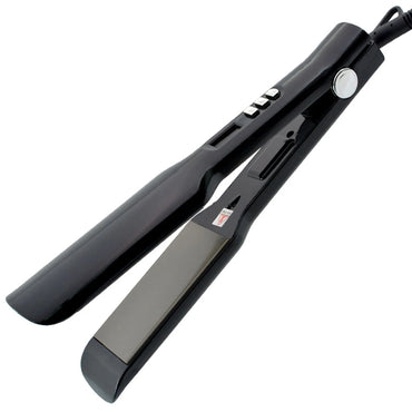 Wide Hair Straightener Nano Titanium Hair Straightening Irons LCD Hair Flat Iron Multifunctional Hair Straightener and Curler