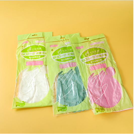 Handling thick rubber gloves (mixed)