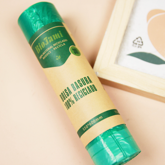 Beg Sampah Bertali Hijau