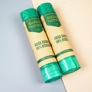 Beg Sampah Bertali Hijau