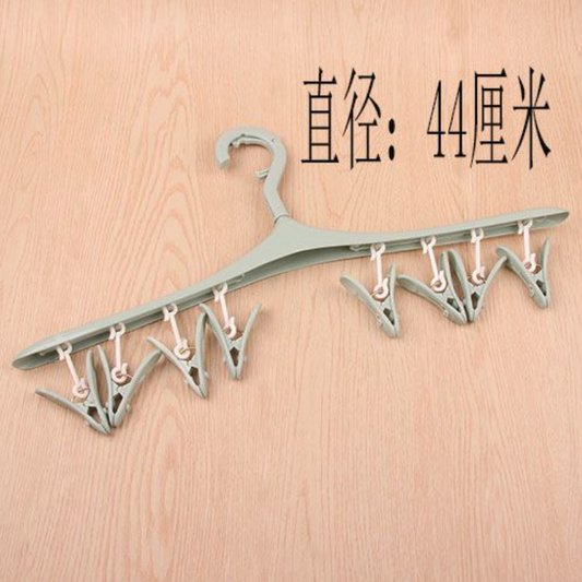 Plastic 8-Head Clothes Hanger