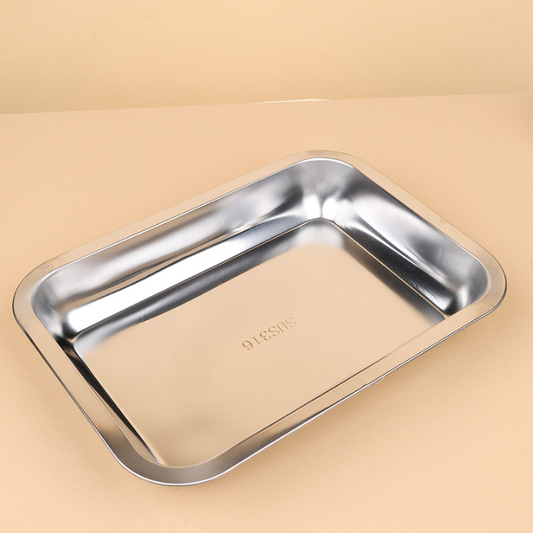 Thick SS316 square plate (19*26cm)