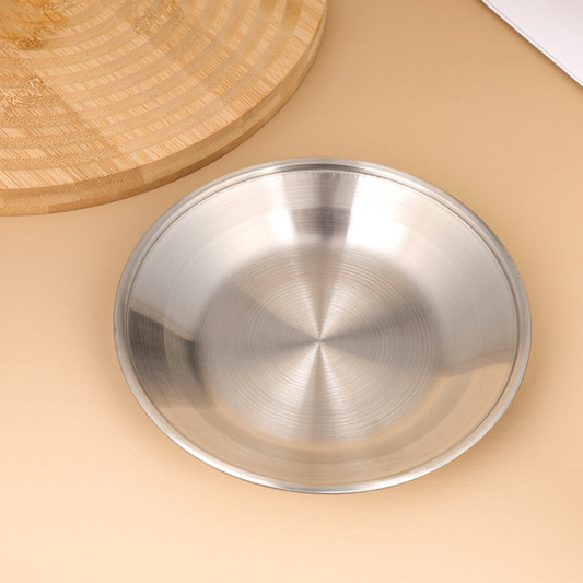 Stainless steel dish (10 inch) (14cm)