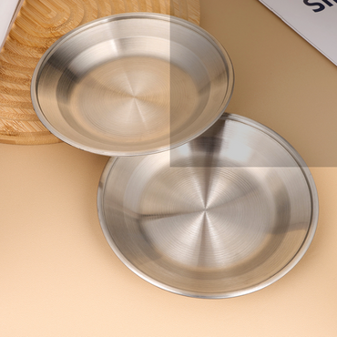 Stainless steel dish (10 inch) (14cm)