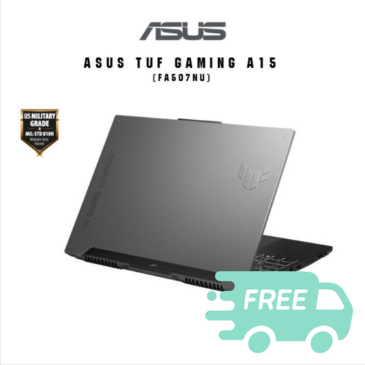 Asus TUF A15 FA507N-URLP024W (R7-7435HS,16GB,512GB SSD,RTX4050 6GB,15.6”FHD,W11H,Gray,2 Yrs)