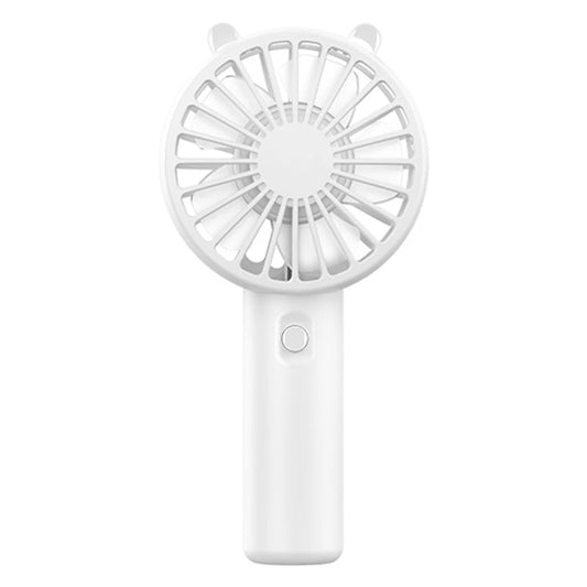 Portable Handheld Fan USB Rechargeable 300mAh Eyelash Mute Cooler Pocket Handheld Fan for Desktop Student Dormitory Office