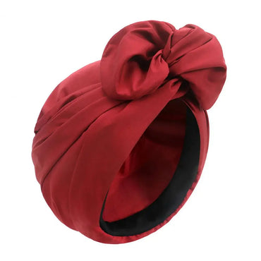 Topi Tudung Muslim Wanita Ikat Kepala Kapas Pembalut Kepala Afrika Serban Retro Elegan untuk Topi Beanies Wanita Tudung Kepala Muslim
