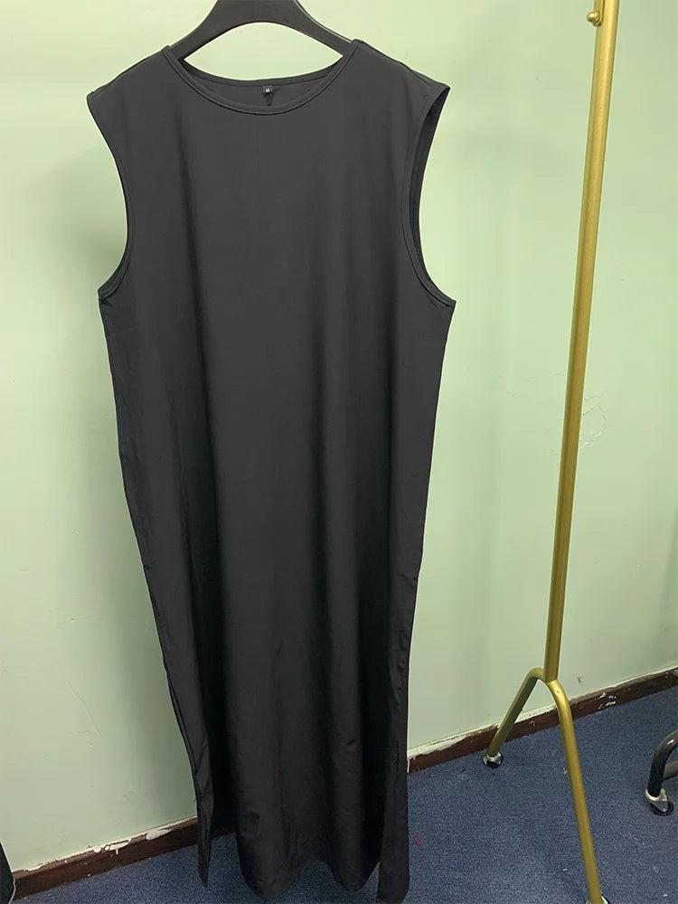 Abaya Tanpa Lengan Pakaian Hitam Muslim Di Bawah Abaya Slip Dress Pakaian Islam Wanita Di Dalam Abaya Jubah Pakaian Dalam