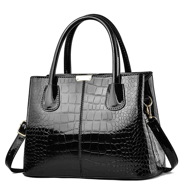 Beg Satchel Pemegang Atas Fesyen, Beg Selempang Bergaya, Beg Tangan & Beg Bahu Kasual Wanita