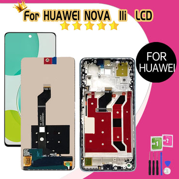 Paparan 6.8'' untuk Huawei nova 11i nova11i LCD Display Touch Screen Untuk Huawei Nova 11i Nova11i MAO-LX9N MAO-LX9 LCD Digitizer