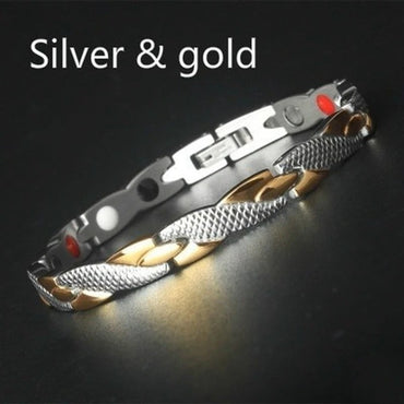 New Dragon Pattern Twisted Healthy Magnetic Magnet Bracelet for Women Power Therapy Magnets Bracelets Bangles for Women Men