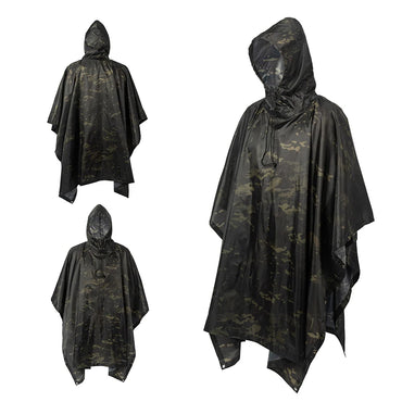 Man Military Impermeable Zipper Camo Raincoat Waterproof Rain Coat Men Raincoat Women Awning The Rain Motorcycle Rain Poncho