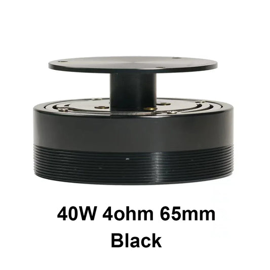 Pembesar Suara Getaran Resonans 80/50/40W Julat Penuh Pembesar Suara Audio Mudah Alih 100/75/65MM Pemacu Goncang Bass Woofer Anti-jiran