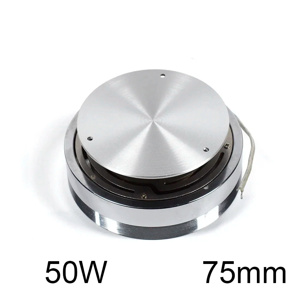 100/75/65MM Pembesar Suara Getaran Julat Penuh Pembesar Suara Audio Resonans Mudah Alih 40 50 80W Anti-jiran Bass Woofer Vibrator