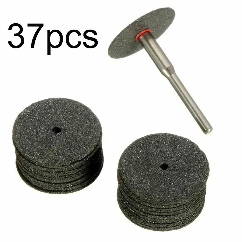 36pcs 24mm Metal Cutting Disc Dremel Grinder Alat Rotary Circular Saw Blade Wheel Memotong Mengempelas Cakera Pengisar Roda Pelelas
