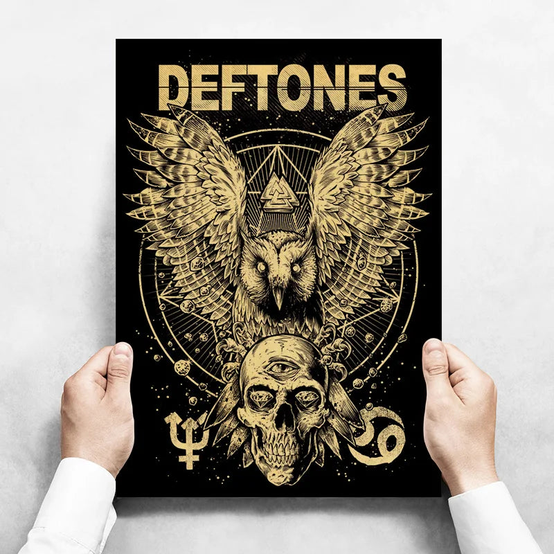 Mitski Drake Deftones Band Girl Lovers Poster Album Muzik EstetikRapper Kanvas Lukisan Poster Hiasan Dinding Bilik untuk Dinding
