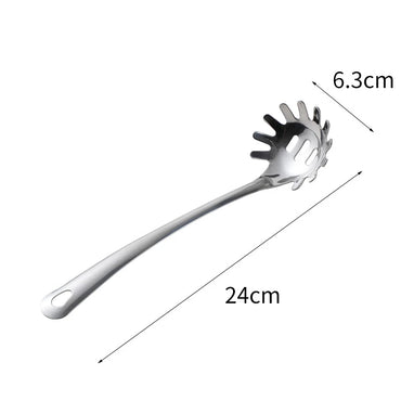 Stainless Steel Kitchen Cooking Pots Spatula Spoon Kitchenware Food Serving Tableware Rice Soup Scoop Colander Home Utensils