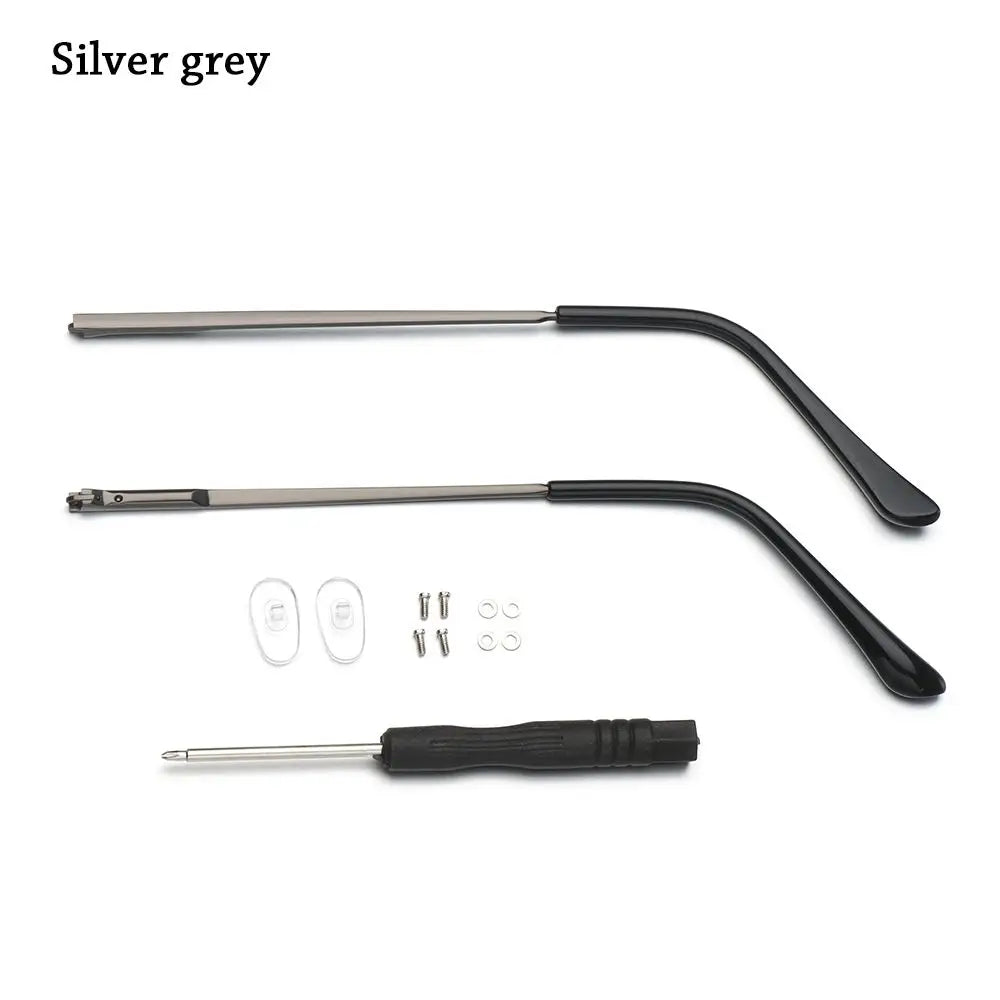 1 Pair Metal Eyeglasses Temple Arm Eyeglasses Replacement Metal Leg Repair Eyewear Accessories Eyeglasses Frames Accessories
