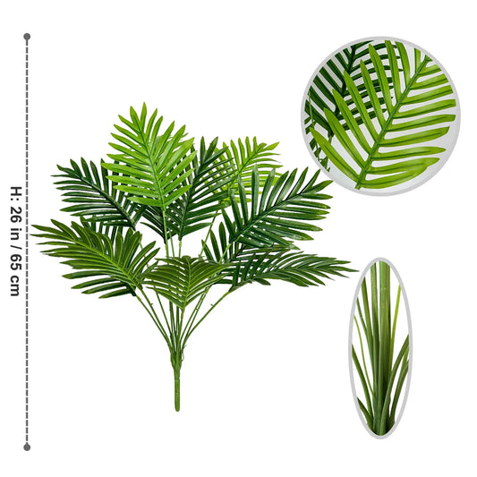 65-125cm Artificial Plam Plant Faux plant fake plant realistic Leaf Ornamental indoor Artificial Plant for Home Decor Office