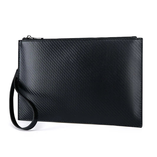 Stylish Handbag For Men Hand-Made Soft Leather Leather Large Capacity Clutch-Bags For Office Travel Business Perfect Gift