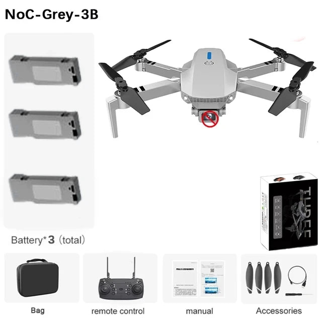 Dron M12 untuk Kanak-kanak Mini Dron dengan Kamera untuk Dewasa 4K HD Dron Simulator Barang Hebat WIFI FPV Hadiah Mainan Pemula Jejak Penerbangan