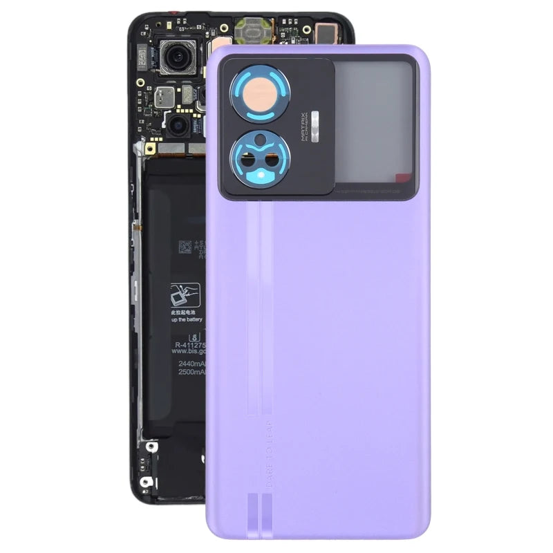Battery Back Cover for Realme GT Neo 5 Phone Rear Housing Case Replacement