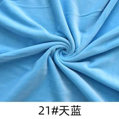 50x50cm/150x50cm 1mm Crystal Velvet Doll Skin Fabric For Short Plush Doll Skin Fabric Pillow DIY Handmade Cloth TJ987