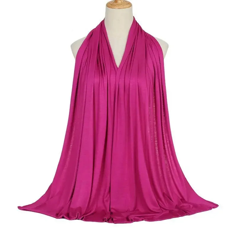 Tudung Tudung PolyesterJersey Untuk Muslimah Selendang Selendang Mudah Melar Tudung Modal Tudung Tudung Tudung Wanita Afrika Serban