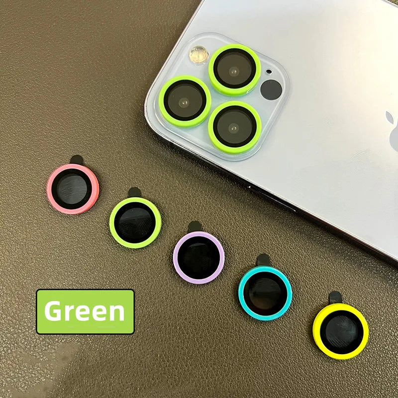 Pelindung Kanta Bercahaya Untuk iPhone 16 Pro Max 14 15 15 Pro Max Ceramic Camera Lens Pelindung Kaca Pada iPhone 16 Pro 14 pro max